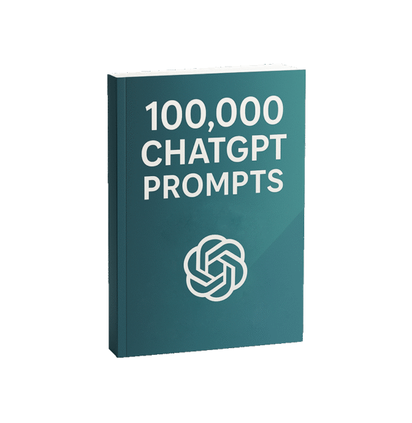 100,000 ChatGPT Prompts - .xlsx Document